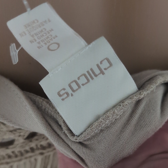 Chico's Tan Asymmetrical High-Low Maxi Skirt Resort Wear - Picture 7 of 9